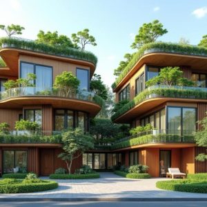 Modulaire Huise in Hanoi: Die Toekoms van Argitektuur