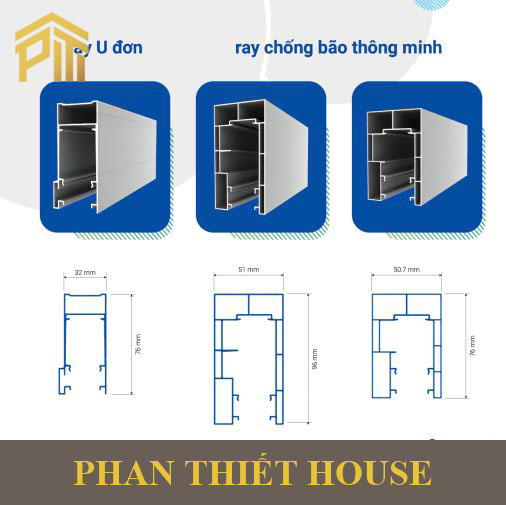 Phụ kiện cửa cuốn khe thoáng Đức Boodoor