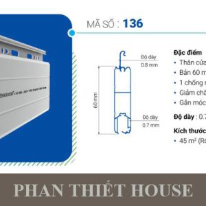 Cửa Cuốn Khe Thoáng Đức Boodoor – 136
