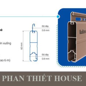 Cửa cuốn khe thoáng Đức Boodoor – 145