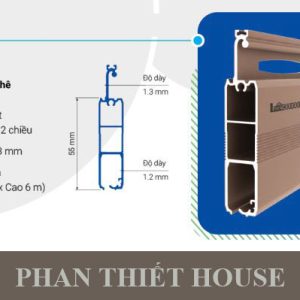 Cửa cuốn khe thoáng Đức Boodoor – 789