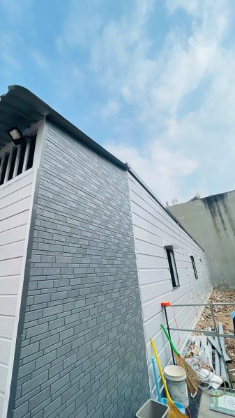 Vách Panel ngang Phan Thiết House - Xây nhà trọn gói thiết kế Phan Thiết